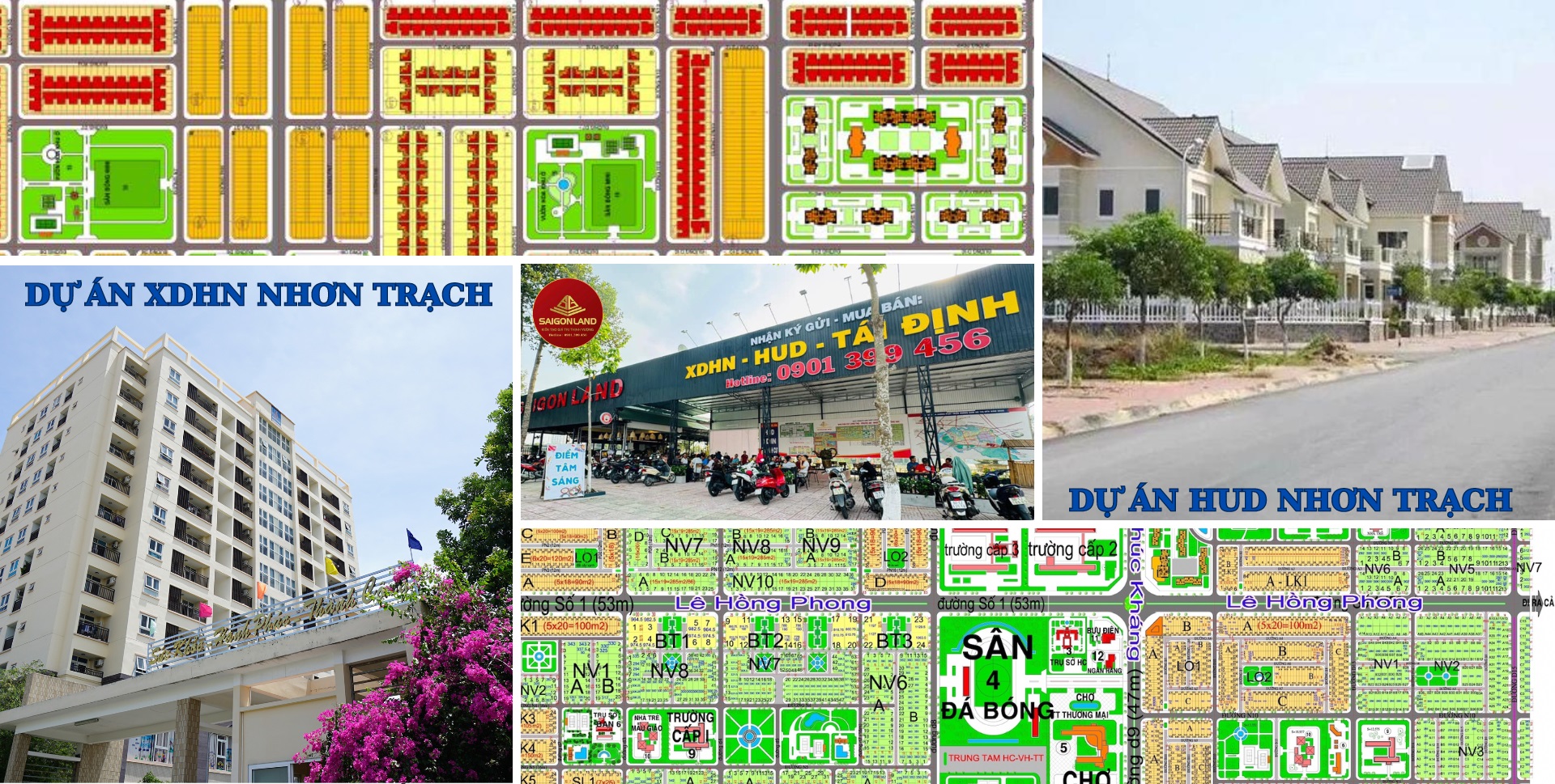 Saigonland Nhơn Trạch - Cần mua đất nền dự án Hud và Xây Dựng Hà Nội Nhơn Trạch Đồng Nai - Ảnh 1